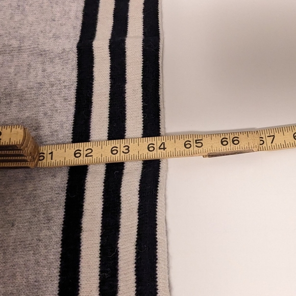 Green Thomas Blanket Scarf Merino Lambswool - Picture 11 of 11